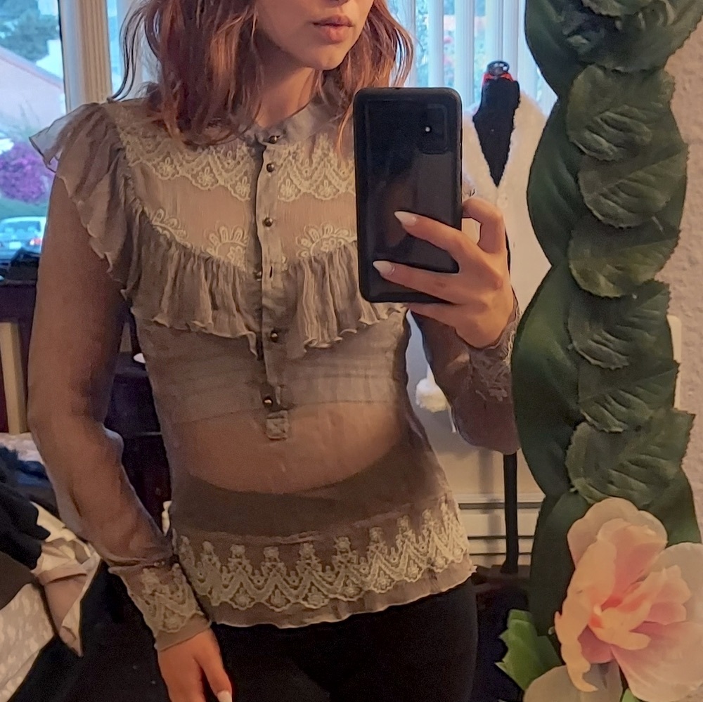 Western/country blouse